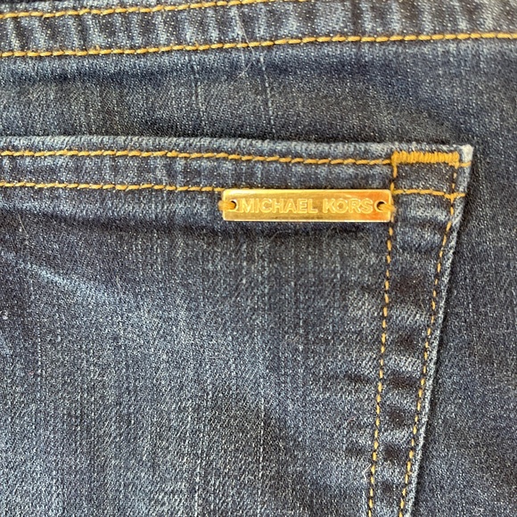 Michael Michael Kors Classic 11" Wide Flared Jeans Women's Size 4 Y2K - Picture 5 of 14